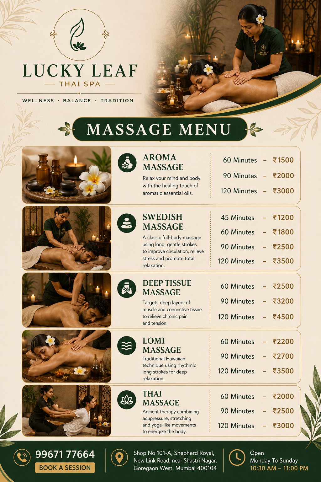 Spa Wellness & Relaxation Therapy